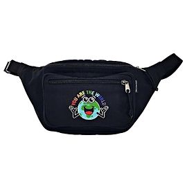 Balenciaga Borsa a tracolla Explorer ricamata Nero
