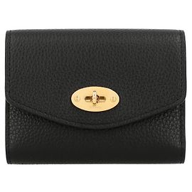 Mulberry Dahlia Grain Small Wallet Black