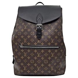 Louis Vuitton Makarasar Fork Backpack Brown
