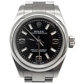 Rolex Relógio Oyster Perpetual em aço Multicor