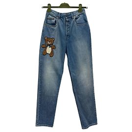 Gucci Kai Teddy Bear Jeans Blue
