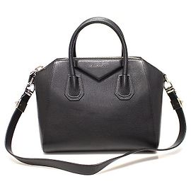 Givenchy Antigona Small Black Goatskin Noir