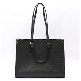 Louis Vuitton Sac à l'épaule Monogram Empreinte OnTheGo MM Noir