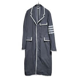 Thom Browne Nylon Long Coat Brown