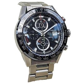 Tag Heuer Orologio da Uomo Carrera Chronograph Skeleton Back Steel Multicolore