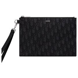 Dior Pochette Oblique Noir