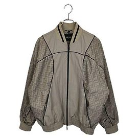 Fendi Nylon-Bomberjacke Braun