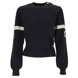 Gucci Wollstrick mit besticktem Logo Mehrfarben