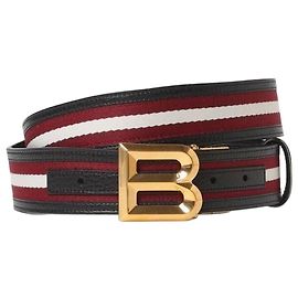 Bally Cintura Two-Tone Bold TSP Multicolore