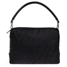Fendi Large Nylon Bag Black