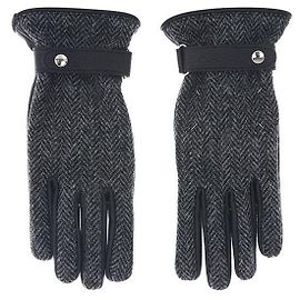 Maison Martin Margiela Gestrickte Wollhandschuhe Schwarz