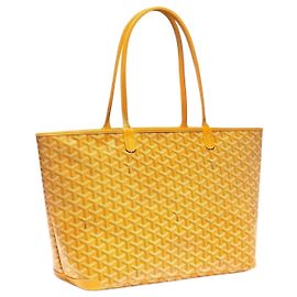 Goyard Borsa Artois MM Yellow D'oro