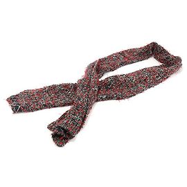 Chanel Sciarpa in maglia spessa di cashmere multicolore Multicolore