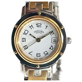 Hermès Reloj Clipper Combi para mujer Multicolor