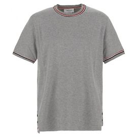 Thom Browne Cotton Milano Stripe T-Shirt Braun