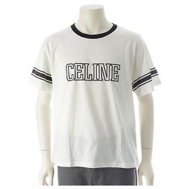 Céline Camiseta holgada en jersey de algodón Verde