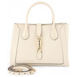 Gucci Bolso Tote Jackie Medium (Ticket de compra de grandes almacenes) Blanco