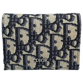 Dior Oblique Business Card Holder Multiple colors