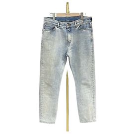 Louis Vuitton Washed Denim Jeans Light Blue Blue
