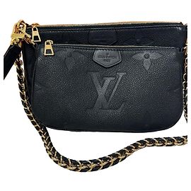 Louis Vuitton Anprint Multi Pouch Accessories Sac Bandoulière Noir