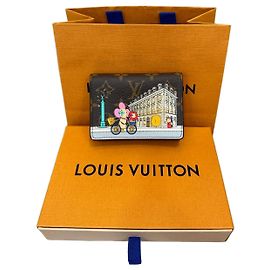 Louis Vuitton Limited Edition Monogram Vivienne Victorine Wallet Orange