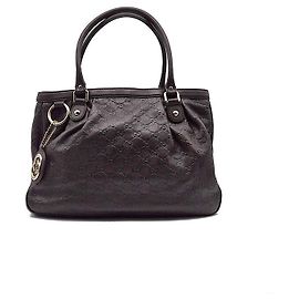 Gucci Sac cabas GG Shima Interlocking Noir