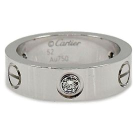 Cartier Love Ring Ring Ring Weiß