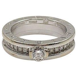 Bulgari Diamond Ring White