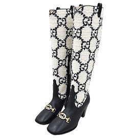 Gucci Botas largas de tweed Jumi Multicolor