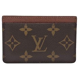 Louis Vuitton Tarjetero Monogram Port Cart Multicolor