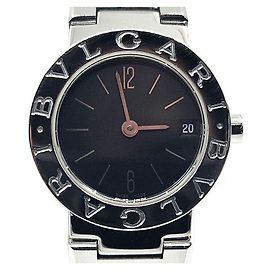 Bulgari Relógio BB de aço Preto