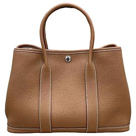 Hermès Garden Party Gold Stamp Gold Doré