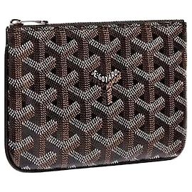 Goyard Pochette Mini Clutch Senat Black Multicolore