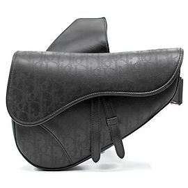 Dior Oblique Saddle Bag für Herren Schwarz