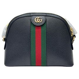 Gucci Bolsa Transversal Ophidia GG Supreme Preto