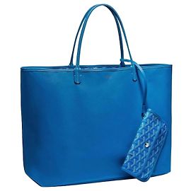 Goyard Borsa Anjou GM Blu Blu