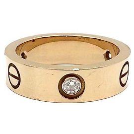 Cartier Love Ring Yellow