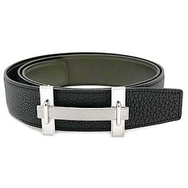 Hermès Jumping Reversible Belt Black
