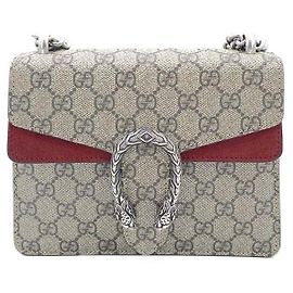 Gucci Bolsa de ombro Dionysus com corrente Marrom