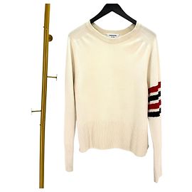 Thom Browne Wollstrick mit diagonalem Armband Mehrfarben