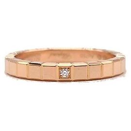 Chopard Ice Cube Diamond Ring Pink