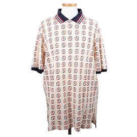 Gucci Polo de algodón con estampado Horsebit XL Multicolor