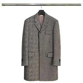 Thom Browne Glen Houndstooth RWB Wool Coat Multiple colors