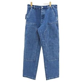 Dior Calça Jeans Carpenter Canage Azul de Algodão Azul