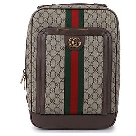Gucci Mochila Medium Marrom