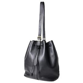 Miu Miu Borsa a secchiello in pelle Nero