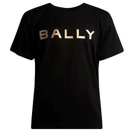 Bally T-shirt à manches courtes avec logo imprimé Multicolore