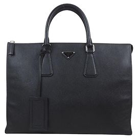 Prada Maletín Saffiano Negro