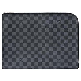 Louis Vuitton Pochette Graphite Jur GM Noir
