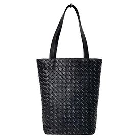 Bottega Veneta Intrecciato Tote Bag Black
